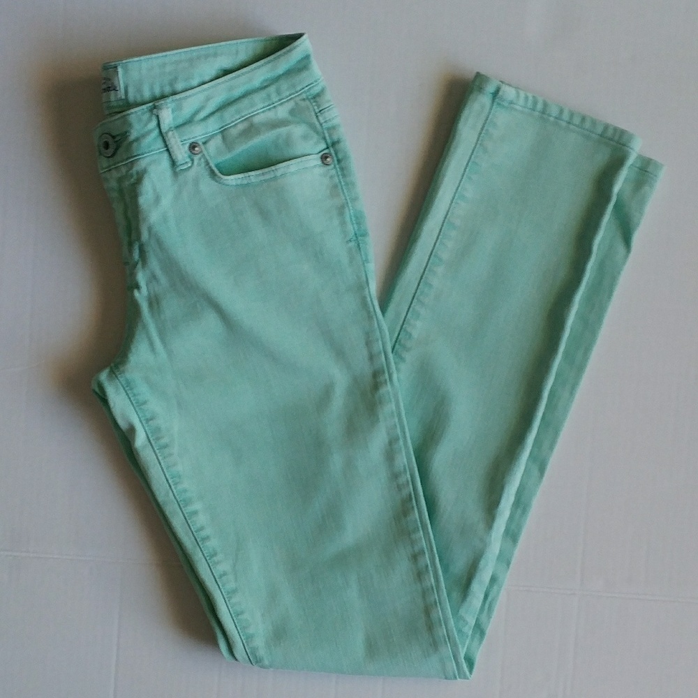 Aeropostale Mint Green Bayla Skinny Jeans